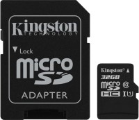 KINGSTON Canvas Select 32 GB SDHC Class 10 80 Mbps  Memory Card(With Adapter)