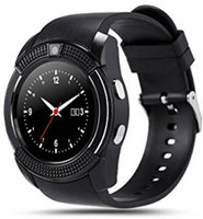 CloneBeatz UHR_291U_V8 Smartwatch(Black Strap, XL)