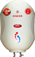 Singer 10 L Storage Water Geyser (V, White)