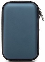 Gadget Deals Pouch for WD My Passport 1 TB Wired External Hard Disk Drive(Blue, Artificial Leather)
