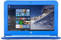 HP Stream Notebook Celeron Dual Core - (2 GB/32 GB EMMC Storage/Windows 10 Home) 13-c191nr ENERGY STAR Laptop(13.3 inch, Blue)