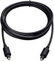 PAC 1.5 Meter Toslink Digital 1.5 m Ethernet Cable(Compatible with computer, Black)