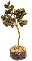 SHRI LAXMI ENTERPRISES FENGSHUI LUCKY TREE Decorative Showpiece  -  18 cm(Metal, Brown)