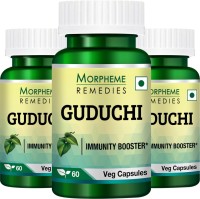 Morpheme Remedies Guduchi 500mg Extract (Pack Of 3)(180 No)