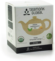 Teamonk Global Anaha Ginger Black Tea Box(10 Bags)