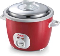 Prestige CUTE 1.8-2 Electric Rice Cooker with Steaming Feature(1.8 L, Red)