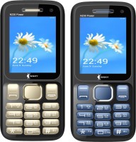 Ssky N230 Power Combo of Two Mobiles(Gold&Black, Blue&Black)