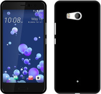 CASE CREATION Back Cover for HTC U11(Black, Dual Protection, Rubber, Pack of: 1)