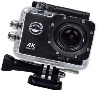 CALLIE 4k camera Ultra Hd WiFi Sports and Action Camera(Black, 12 MP)