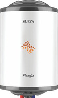 SURYA 15 L Storage Water Geyser (Pacific 15 L, White, Black)