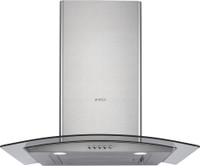 Elica ESCG BF 60 SS Wall Mounted Chimney(Silver 1100 m³/h)