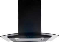 Elica Kitchen Chimney 60 cm 1100 m3/hr (Escg Plus 60 Bf Push Button) Auto Clean Wall Mounted Chimney(Black 1100 CMH)