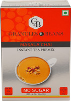 Granules and Beans Unsweetened Masala Instant Tea Premix - (10 Sachetx14gm=140gm) Spices Instant Tea Box(14 g)
