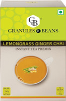 Granules and Beans LEMONGRASS GINGER Instant Tea Premix - (10 Sachetx14gm=140gm) Lemon Grass Instant Tea Pouch(14 g)
