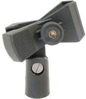 MX Microphone Holder Clip Type With Fastening Screw For Microphones Mic Holder(Black)