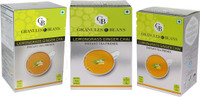 Granules and Beans LEMONGRASS GINGER Instant Tea Premix - (30 Sachetx14gm=420gm) Lemon Grass Instant Tea Pouch(3 Bags)