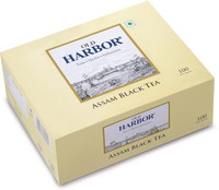 Old Harbor tea Black Tea 100 Tea Bags Unflavored Black Tea Bags (200 g, Box) Unflavoured Black Tea Bags Box(200 g)