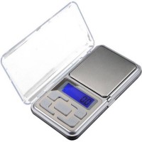 Klick N Shop Digital Pocket Scale 0.1G To 200G for Kitchen and Jewellery Weighing (Grey) Weighing Scale(Silver)