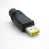 SQUAD Jack Adapter 5.5 m Power Cord(Compatible with Mobile, Laptop, Tablet, Mp3, Gaming Device, Black)