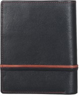 ADAMIS Men Brown Genuine Leather Wallet(10 Card Slots)
