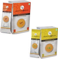 Granules and Beans Cardamom (Elaichi) And Masala Chai Instant Tea Premix - (10 Sachet x 14gm=140gm) … Cardamom Instant Tea Pouch(2 Bags)