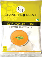 Granules and Beans Cardamom (Elaichi) Instant Tea Premix - 1 KG Cardamom Instant Tea Pouch(1 kg)