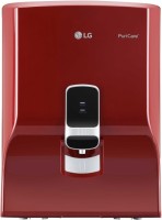 LG Dual Protection Stainless Steel Tank Digital Sterilizing care 8 L RO Water Purifier(Red)