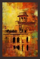 Mad Masters Lahore Fort Home Decor & Festive Needs Digital Reprint 12 inch x 18 inch Painting