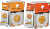 Granules and Beans Double Pack - Ginger + Masala Chai Instant Tea Premix - (20 Sachetx14gm=280gm) Spices Instant Tea Box(2 Bags)