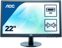AOC 22 inch Full HD LED Backlit Monitor (E2260SDA)(Response Time: 5 ms)