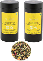 Teayamo Be Relaxed Green Tea Combo Chamomile, Rose, Mint, Lemon Grass Green Tea Drum(200 g)