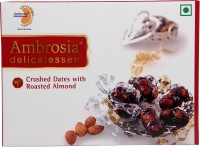 AMBROSIA DELICATESSEN Crushed Dates with Roasted Almond Dates(250 g)