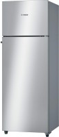 BOSCH 290 L Frost Free Double Door 2 Star Refrigerator(Silver, KDN30VS20I)
