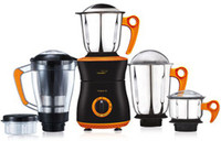 V-Guard Insignia Insignia DX 750 Juicer Mixer Grinder (4 Jars, Black)