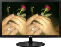 LG 18.5 inch HD LED Backlit TN Panel Monitor (19M38HB- BB)(Response Time: 5 ms)
