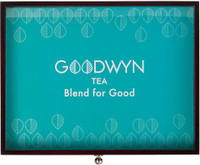 GOODWYN TEA TRAY GIFT BOX 60 TEA BAGS - BEST DIWALI GIFT Tea Bags Festive Gift Box(240 g)