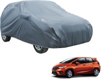 Fit Fly Car Cover For Honda Jazz (With Mirror Pockets)(Grey, For 2007, 2008, 2009, 2010, 2011, 2012, 2013, 2014, 2015, 2016, 2017, 2018 Models)