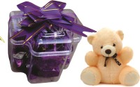 Skylofts Stylish Chocolate Box with A cute Teddy ( 9pcs) Combo(80gms)