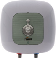 Ferroli 10 L Instant Water Geyser (cubo, White)