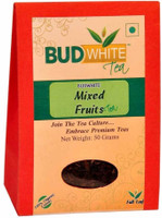 BudWhite Mixed Fruits Tea - 50 G Loose Mixed Fruit Black Tea Box(50 g)