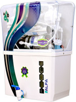 Aquaultra Alfa 14 L RO + UV + UF + TDS Water Purifier(White)