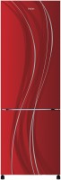 View Haier 276 L Frost Free Double Door Bottom Mount 3 Star Refrigerator(Royal Red Glass, HRB-2963CRG-E)  Price Online