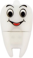 PANKREETI PKT453 Cute Smile Tooth 32 GB Pen Drive(White)