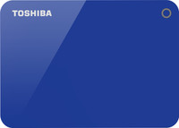 TOSHIBA Canvio Advance 3 TB Wired External Hard Disk Drive (HDD)(Blue, External Power Required)