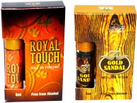 Zia Royal touch + Gold Sandal Malaysian edition pure Floral Attar(Musk)