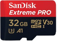 SanDisk Extreme Pro 32 GB MicroSDHC UHS Class 3 100  Memory Card