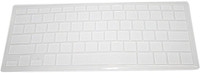 DHZ Series Keyboard Cover Silicone Skin 13" Pro 13" 15" 17" Inch (with or w/out Retina Display) and Wireless Keyboard Laptop Keyboard Skin(White)