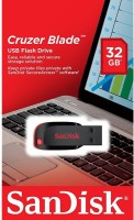 SanDisk Cruzer Blade 32 GB Pen Drive(Red)