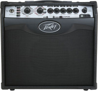 Peavey Vypyr VIP 1 20 Watts Electric Guitar / Bass / Acoustic Modeling Combo Amplifier with 8 inches Speaker Indoor, Outdoor PA System(40 W)