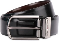 TOMMY HILFIGER Men Formal Brown, Black Genuine Leather Reversible Belt